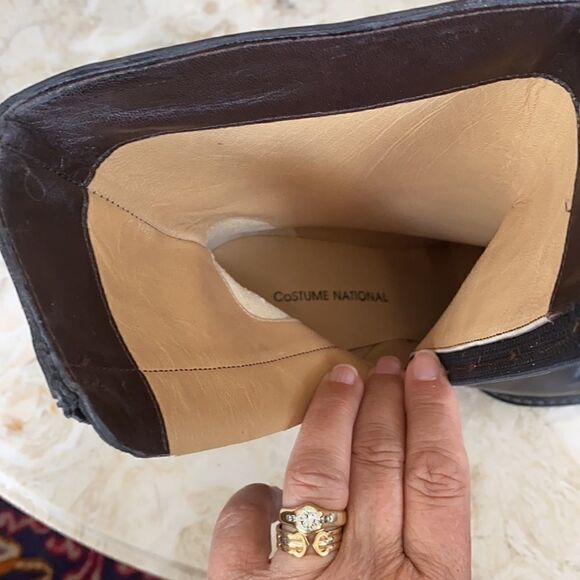 As New! CNC Costume National Leather Boots - Picture 10 of 13